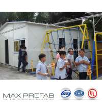 K363 PVC sliding windows modular homes container