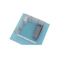 Flat Pack Portable Temporary Mobile Modular Cabin Hospital Quarantine Room Isolation