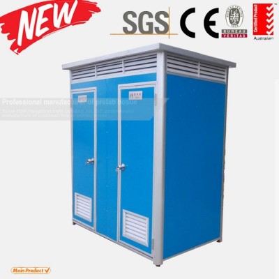 mobile toilet for 2 rooms